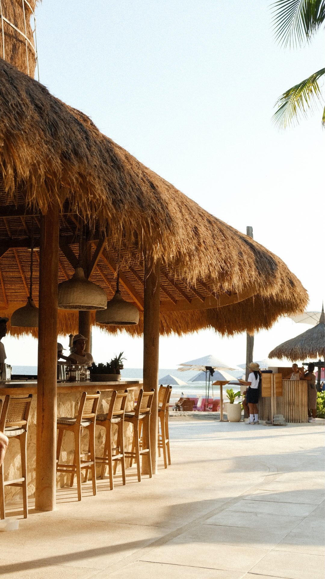 This is what it looks like when you spend a day at Sunset Beach Bali.

Open daily from 10 AM.
Free entry. Link in bio.